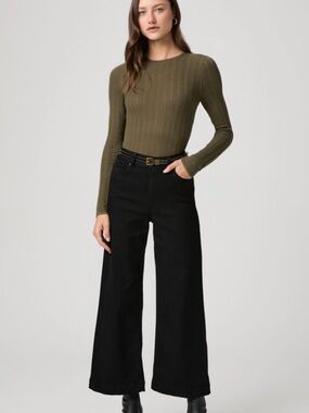 PAIGE Anessa Black Jeans